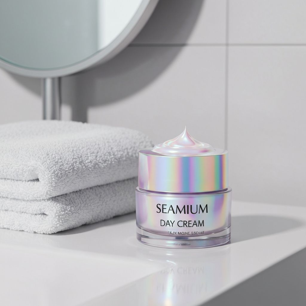 Crème jour avec opalescence